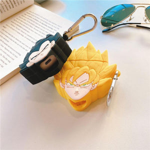 Saiyan Goku Vegeta 3D Airpods Case