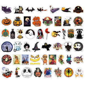 Jack Skellington Halloween Love Stickers