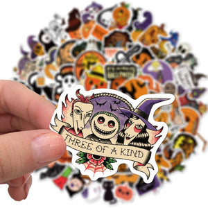 Jack Skellington Trick or Treat Stickers