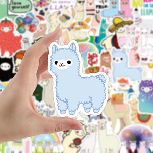 Alpaca Llama Camel Sheep Stickers