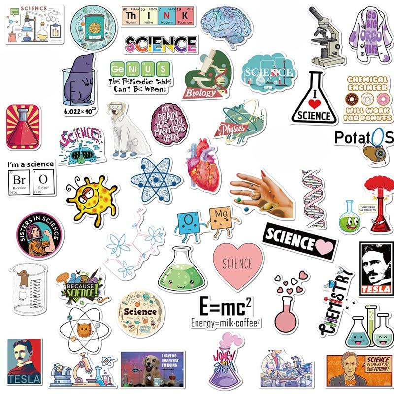 Science Chemistry Lab Stickers