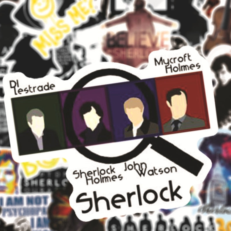 Sherlock Holmes Stickers