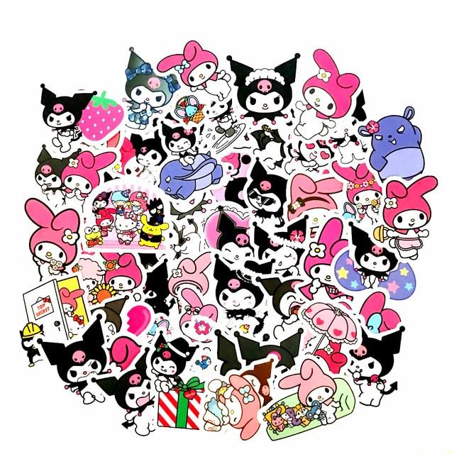 Kuromi Melody Kawaii Stickers