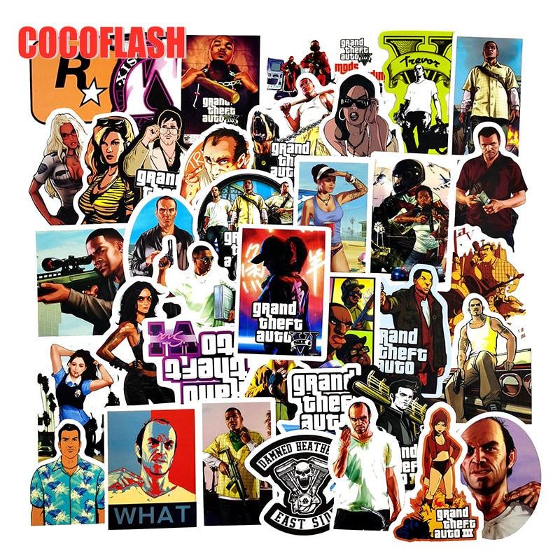 Grand Theft Auto V Game Stickers