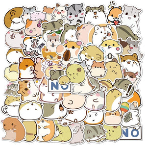 Hamster Kawaii Stickers