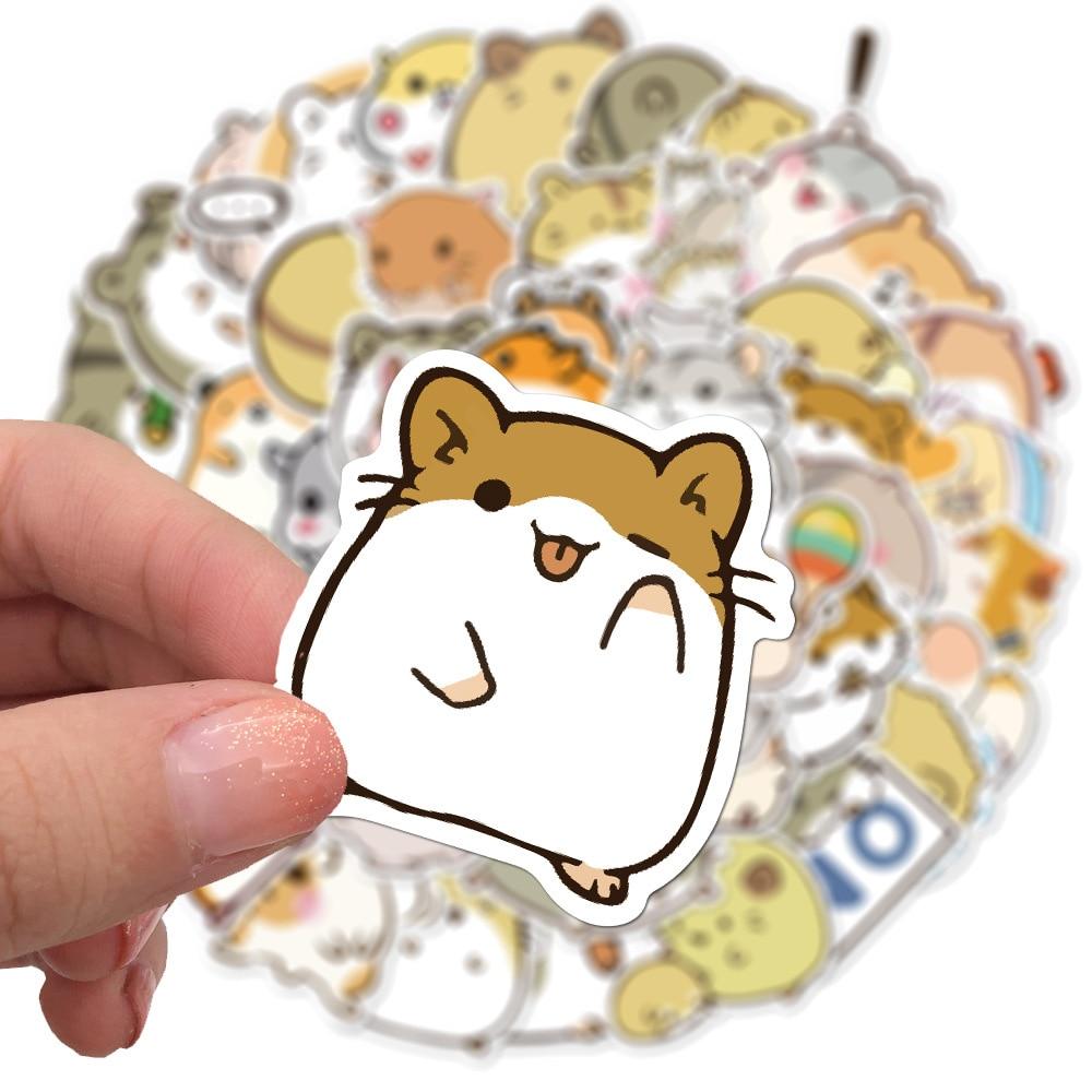 Hamster Kawaii Stickers