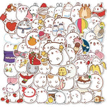 Molang Chubby Rabbit Kawaii Stickers