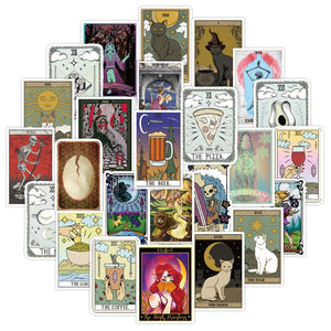 Tarot Card Scrapbook Stickers