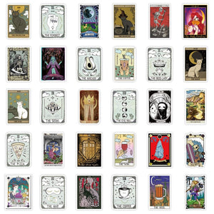 Tarot Card Scrapbook Stickers