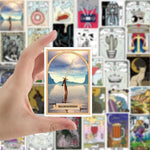 Tarot Card Scrapbook Stickers