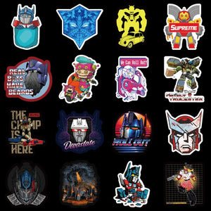 Transformers Optimus Prime Stickers