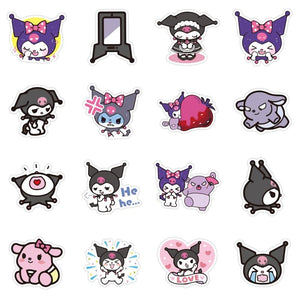 Kuromi Cute Anime Stickers