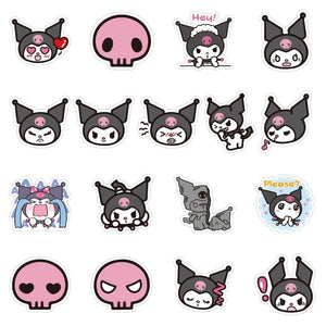 Kuromi Cute Anime Stickers