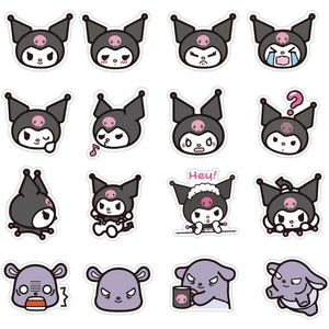 Kuromi Cute Anime Stickers