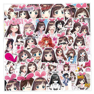 Kizuna AI Cute Girl Anime Stickers