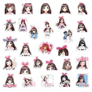 Kizuna AI Cute Girl Anime Stickers