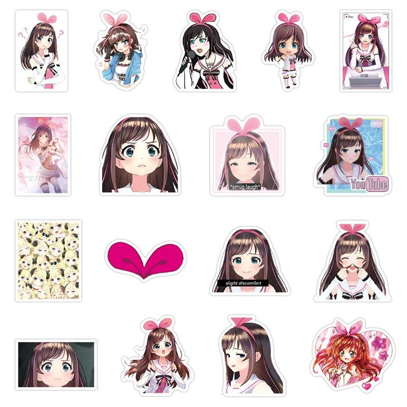 Kizuna AI Cute Girl Anime Stickers