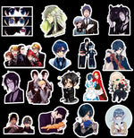 Black Deacon Anime Stickers