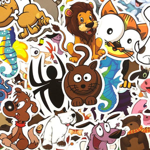 Animal Cartoon Stickers