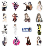 Bunny Girl Sexy Anime Stickers