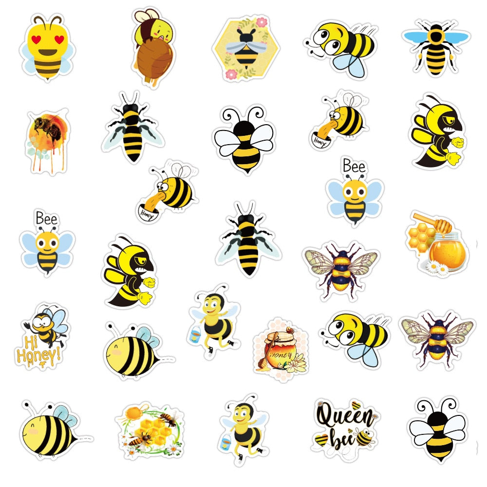 Honey Bee Stickers