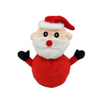 Santa Claus Snowman Reversible Plush Toy