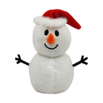 Santa Claus Snowman Reversible Plush Toy