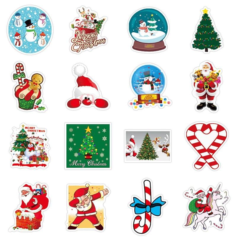 Santa Claus Christmas Stickers