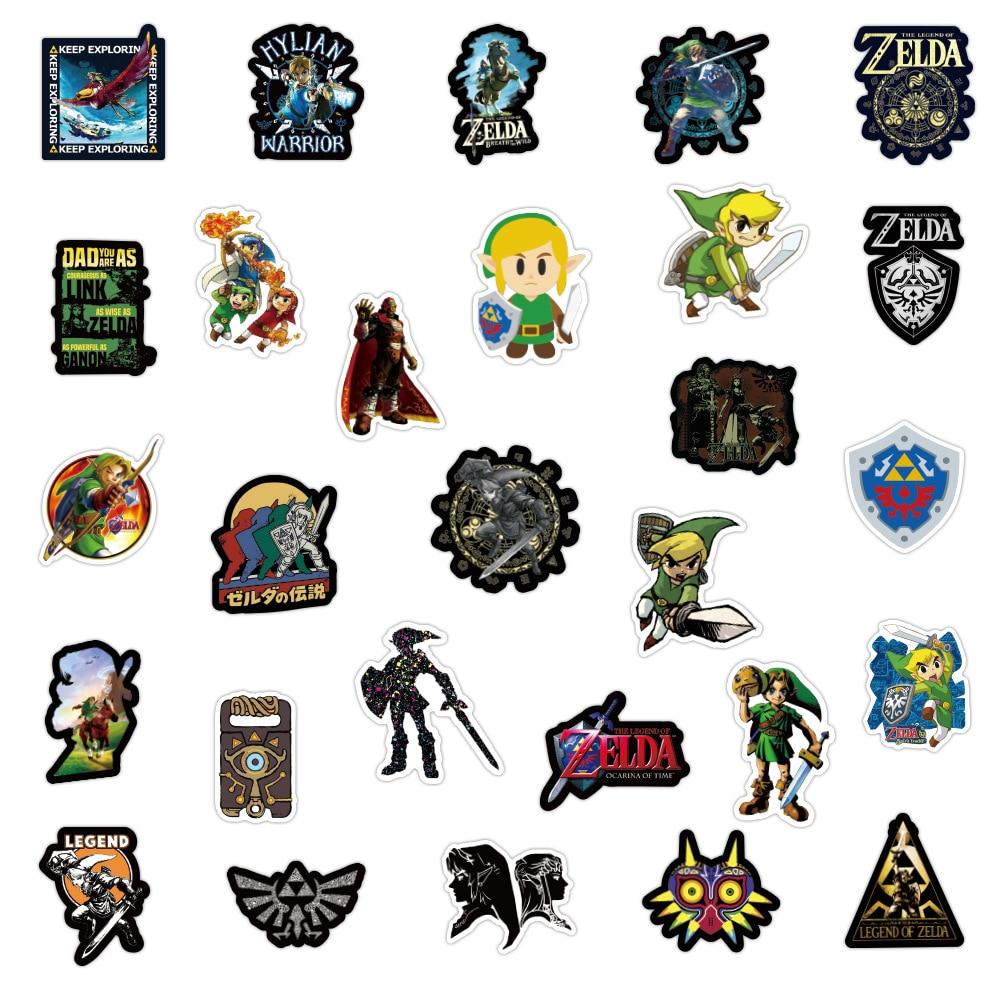 Legend of Zelda Game Stickers