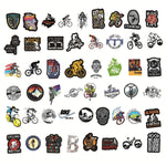 Biker Mountain Stickers