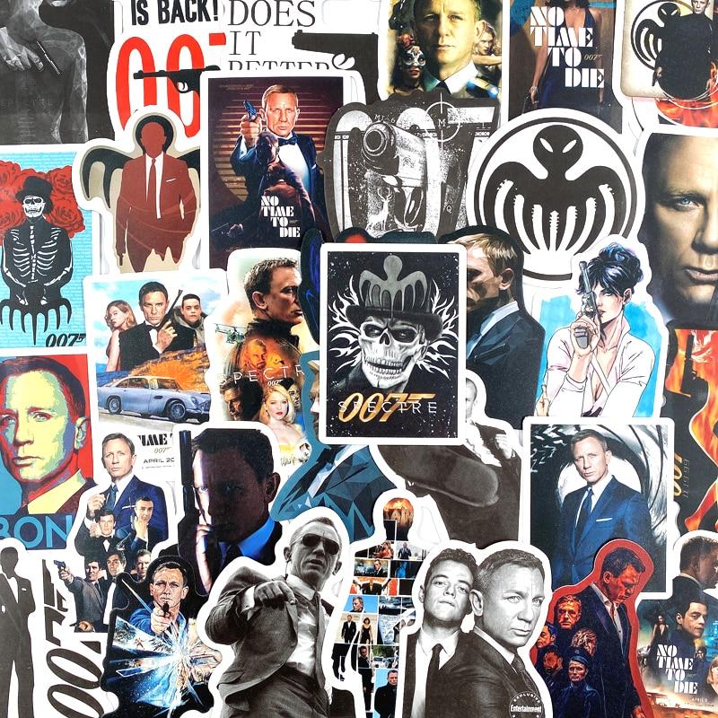 007 James Bond Stickers