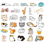 Cats Animal Vintage Stickers