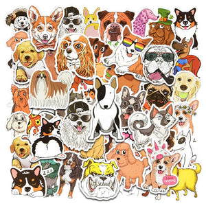 Dogs Funny Stickers