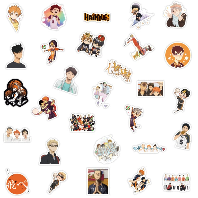 Haikyu Anime Stickers