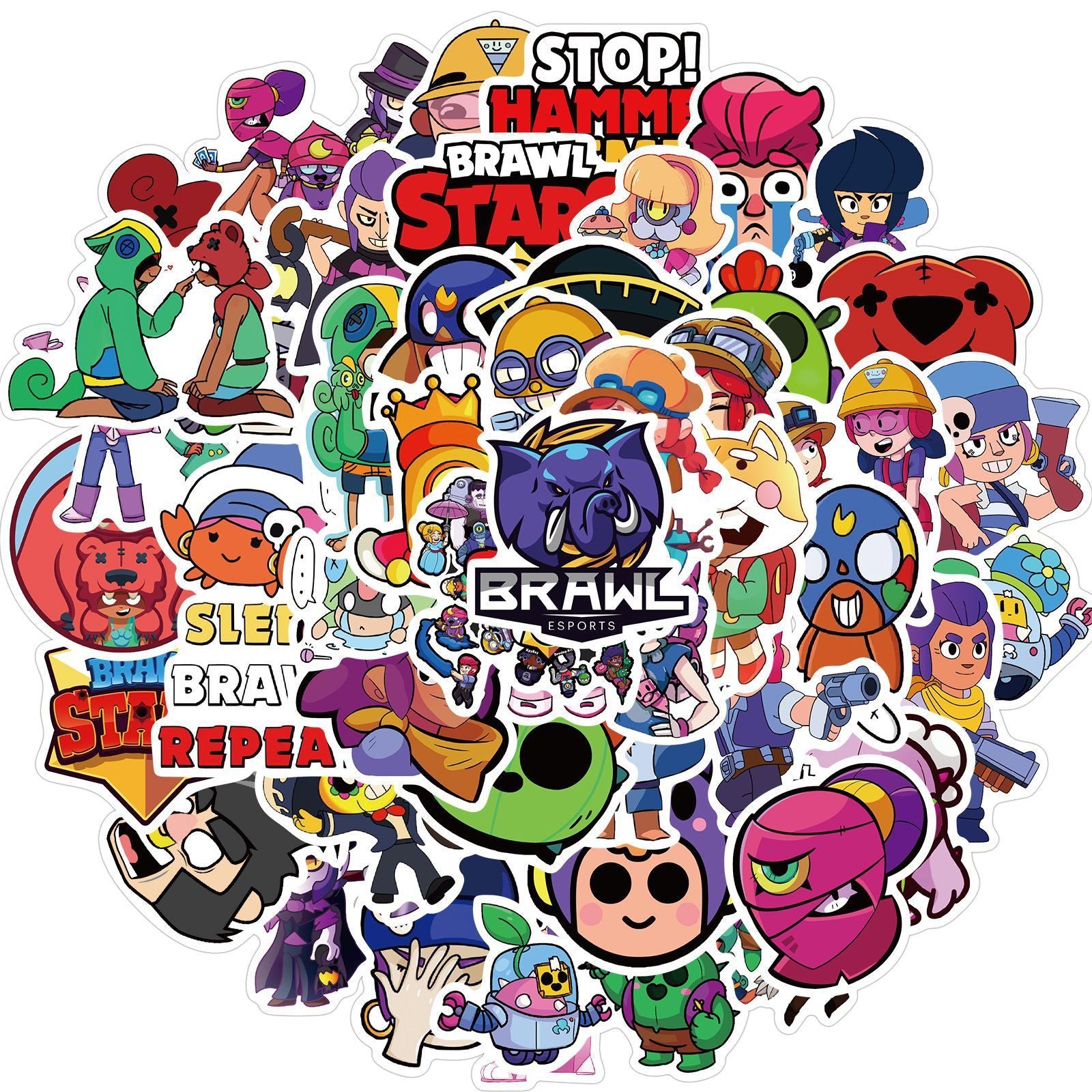 Brawl Stars Game Stickers