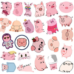 Pig Pink Stickers