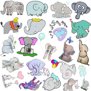 Elephant Stickers