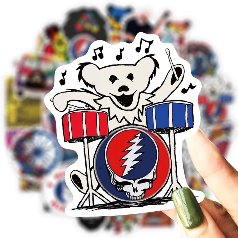 Grateful Dead Rock Band Stickers