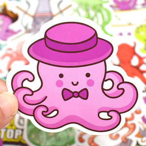 Octopus Ocean Stickers