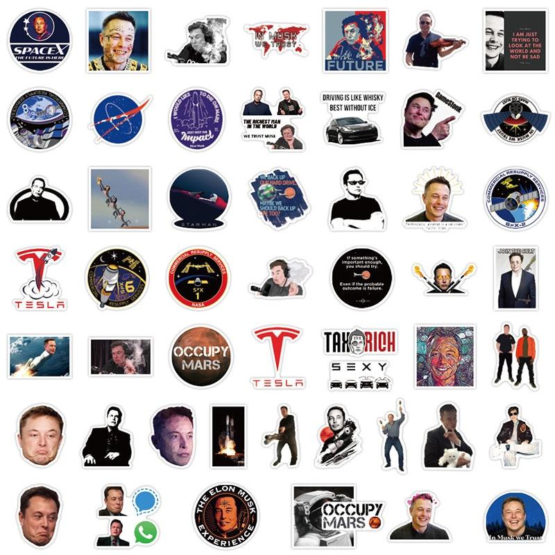 Elon Musk Funny Stickers