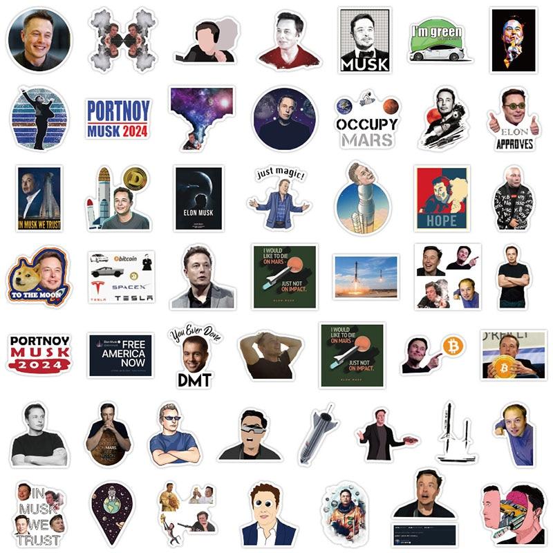 Elon Musk Funny Stickers