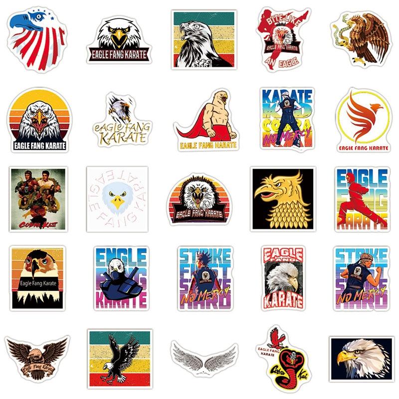 Eagle Fang Karate Stickers