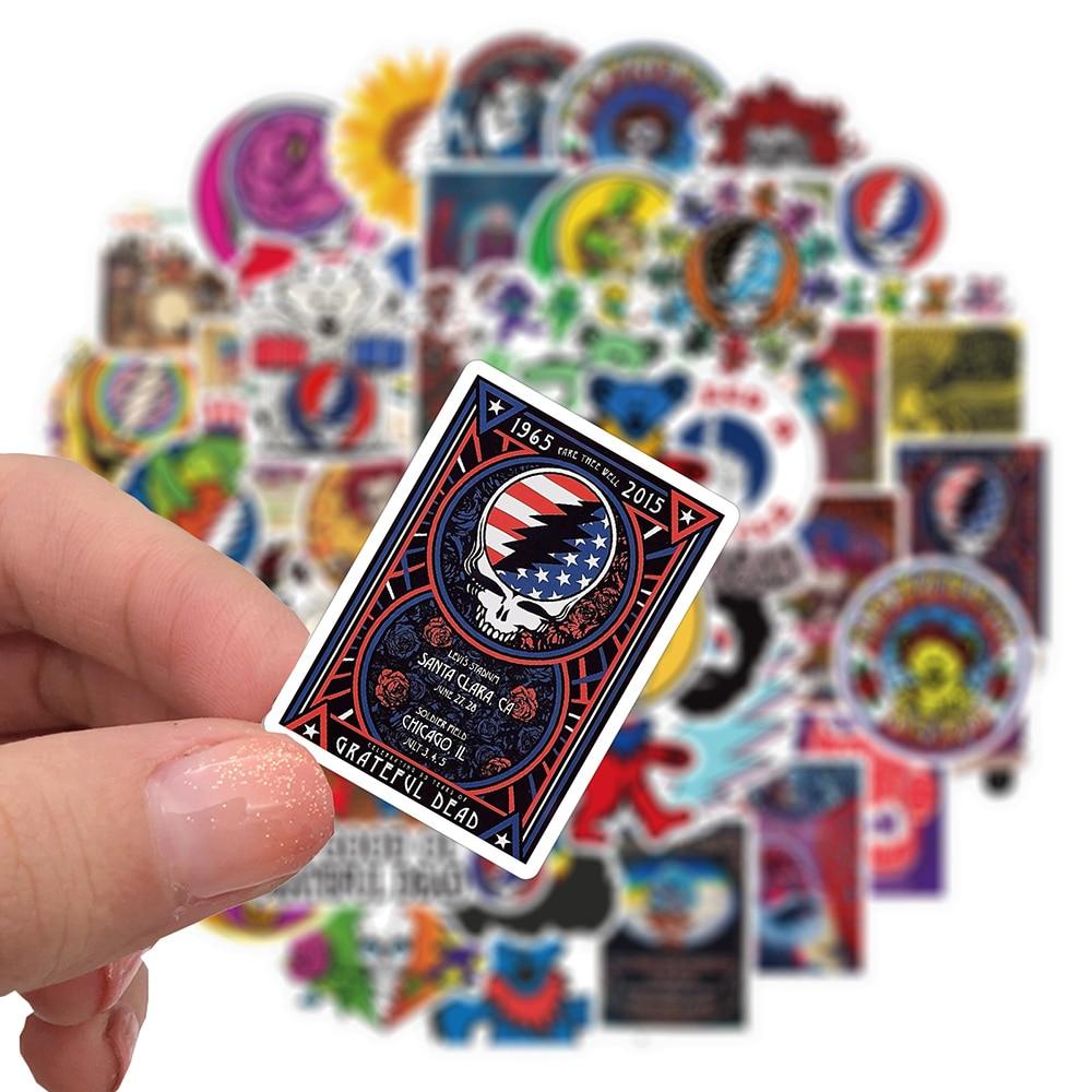 Grateful Dead Rock Band Stickers