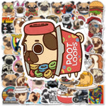 Pug Dog Stickers