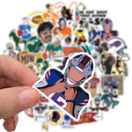 American Football Rugby Team Stickers