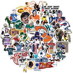 American Football Rugby Team Stickers