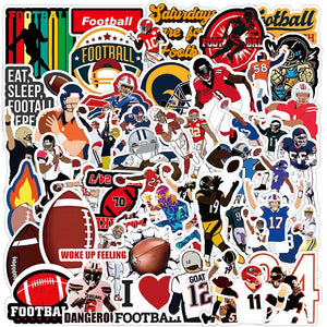 American Football Team Stickers