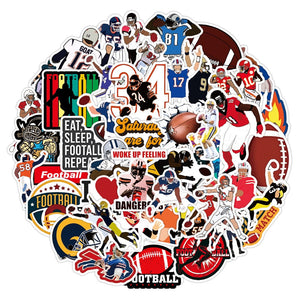 American Football Team Stickers