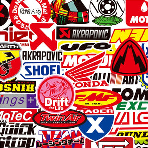 Racing Logo Stickers