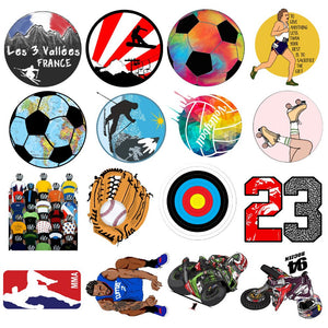 Sports Motorcycle Helmet Skateboard Graffiti Stickers